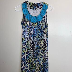 Vintage Y2K Zipper detailed Isle dress